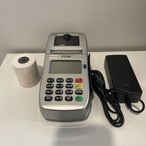 First Data FD50 Credit Card Terminal - Missing Power Cord Extension Cord